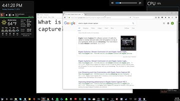 What is ELGATO STREAM COMMAND in GAME CAPTURE software?