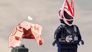 LEGO Kamen Rider Geats Magnum Form Henshin Scene 仮面ライダーギーツ　マグナムフォーム　変身
