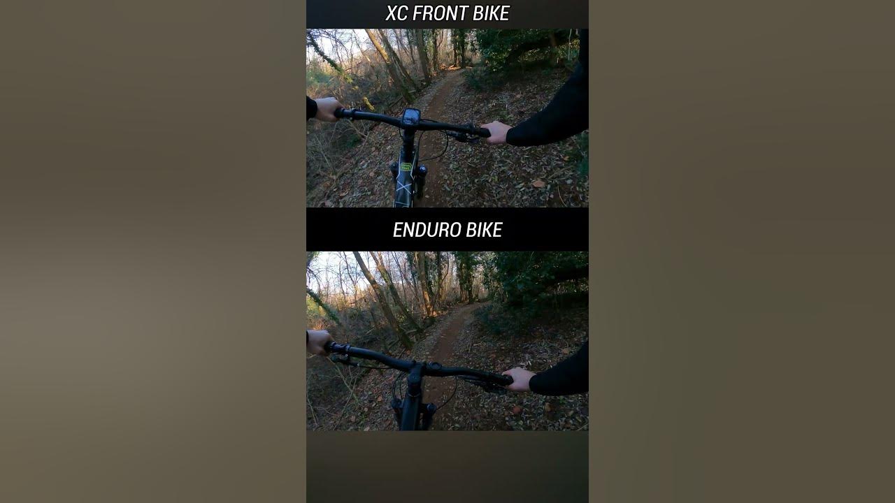 trail vs xc vs enduro