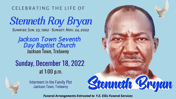 Celebrating the Life of Stenneth Roy Bryan