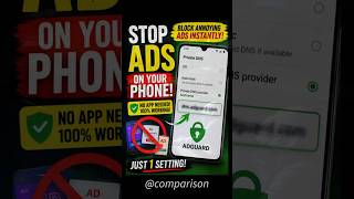 Tired of Ads?🤔,Do this now 😳!! Private DNS|#android #features #tech#hidden#tips  #ads #shortsfeed .