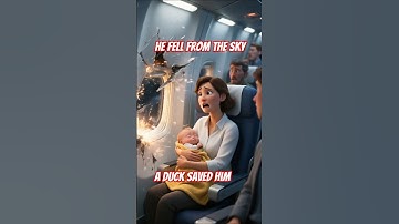 A Duck and a Cat Saved Him 🐤🐱 Pixar Style Tale