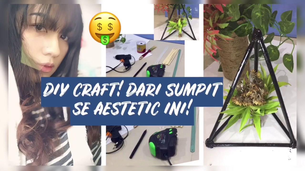 CARA MEMBUAT DIY CRAFT MURAH MUDAH! INDONESIA DIY - YouTube