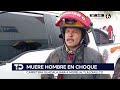 Conductor de carroza fúnebre fallece prensado contra un tráiler en Tlajomulco; trasladaba un cuerpo