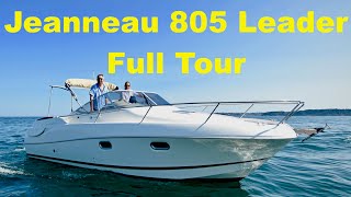MY OWN BOAT : Jeanneau Leader 805 Full Tour