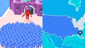 Countmaster crowd runner Level 21 Zone 4|| Gameplay Defeat Boss Android iOS ||  Crowdmaster