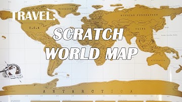 TRAVEL: Scratch World Map