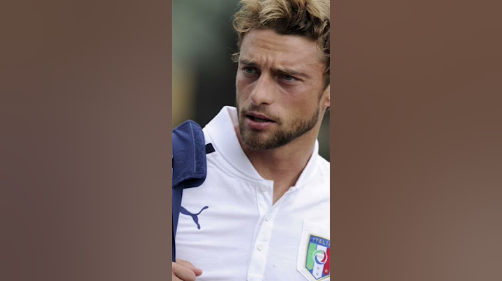 Claudio Marchisio in his most handsome days