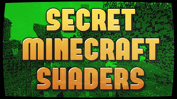 Secret Shaders in Minecraft 1.7 Comparison - Minecraft Snapshot 13w38c