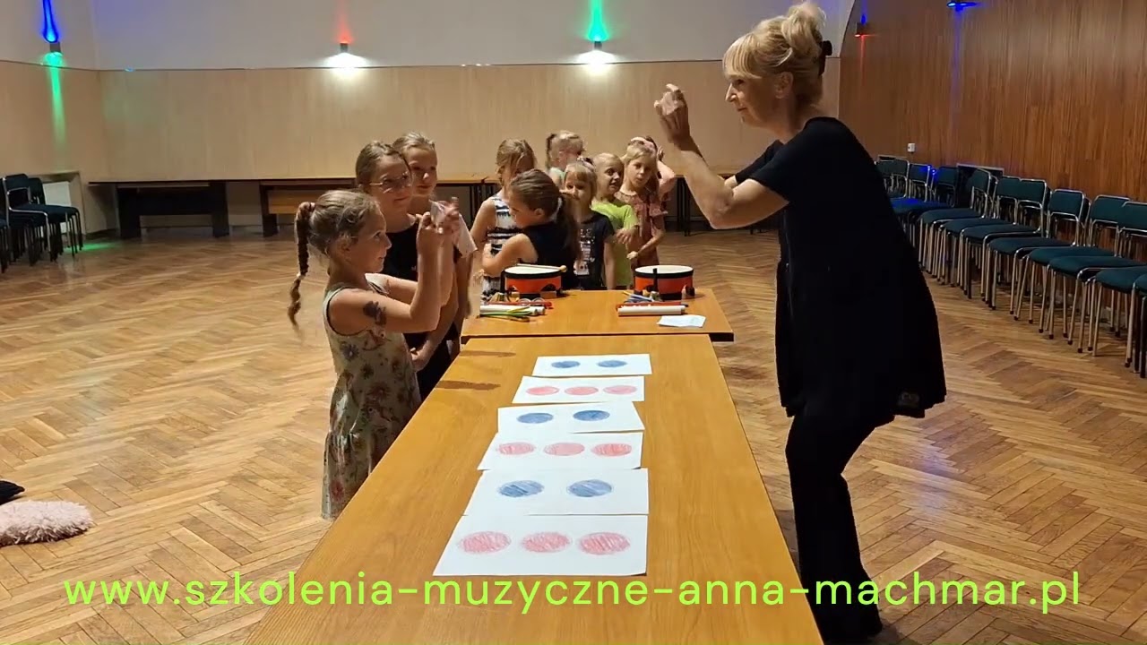 Dzień kropki - Cuckoo Ritim - Zabawa muzyczna dla dzieci. Centrum Szkolenia Artystycznego  Machmar