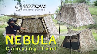 รีวิวเต็นท์ ONETIGRIS NEBULA Camping Tent MultiCam Series (Limited Edition) | Fullcamp