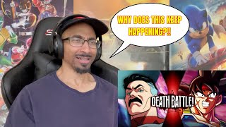 Omni-Man vs Bardock DEATH BATTLE! REACTION #deathbattle #reaction