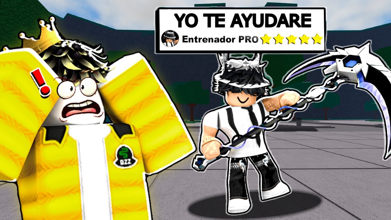 Recibí Entrenamiento de este Youtuber para ser el MEJOR en TSB