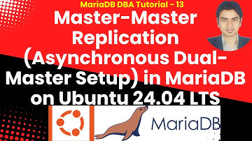 (हिन्दी) Master-Master Replication (Asynchronous Dual-Master Setup) in MariaDB on Ubuntu 24.04 LTS