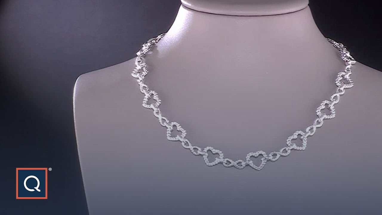 JAI Sterling Silver Infinite Love Link 20