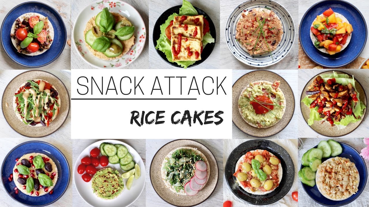 EASY VEGAN SNACKS » for after school & work (rice cakes part 2)