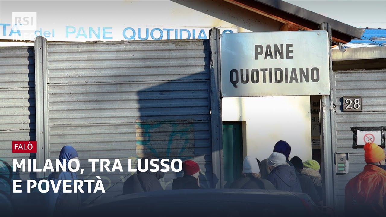 Milano, tra lusso e povertà | Falò | RSI Info