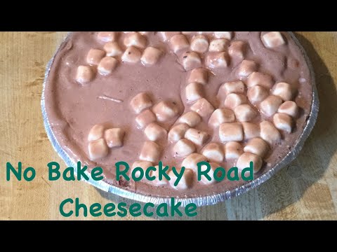 Episode 104: No Bake Rocky Road Cheesecake (Requested Recipe) 🍫