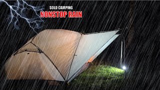 SOLO CAMPING RAIN - เสียงฝนที่ผ่อนคลาย - ASMR CAMPING