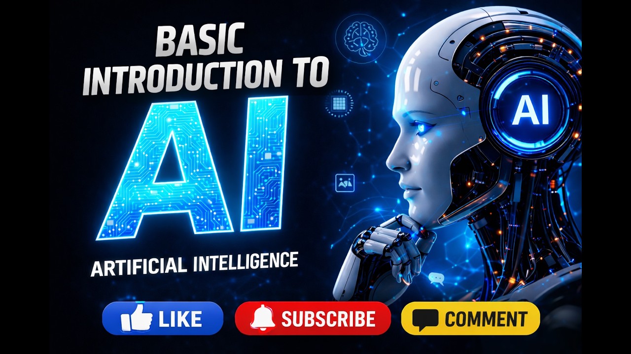 Basic Introduction to AI | Artificial Intelligence Explained Simply 🤖 ...