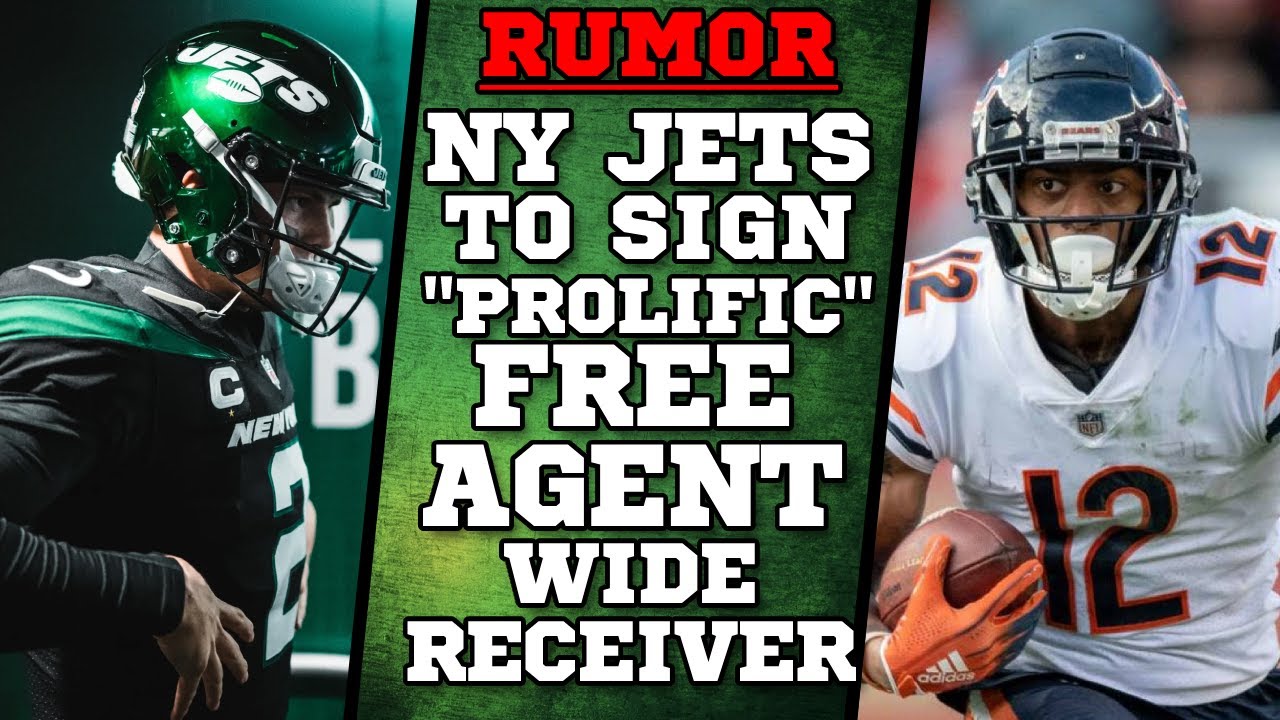 NY Jets Expected to Sign "Prolific" Free Agent WR!? YouTube