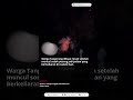 Di tanggeranng muncul sosok pocong jadi-jadian yang disebut meresahkan warga sekitar.