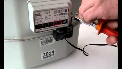 Gas meter, reed connection to Aqualink