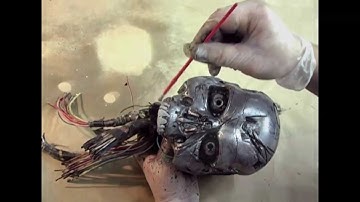 Terminator ENDOSKULL Prop replica Tutorial (HD)