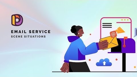 Email service - Scene Situations | After Effects Template