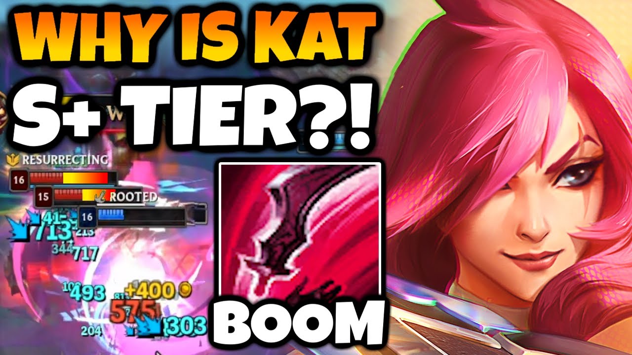 Katarina is one of the strongest Mids in High Elo. This makes no sense to me.