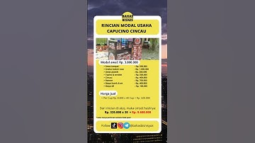 Thumbnail of Rincian modal usaha capucino cincau