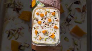 mango pudding recipe - mango custard bread pudding - pudding dessert recipes #shortsrecipe #shorts