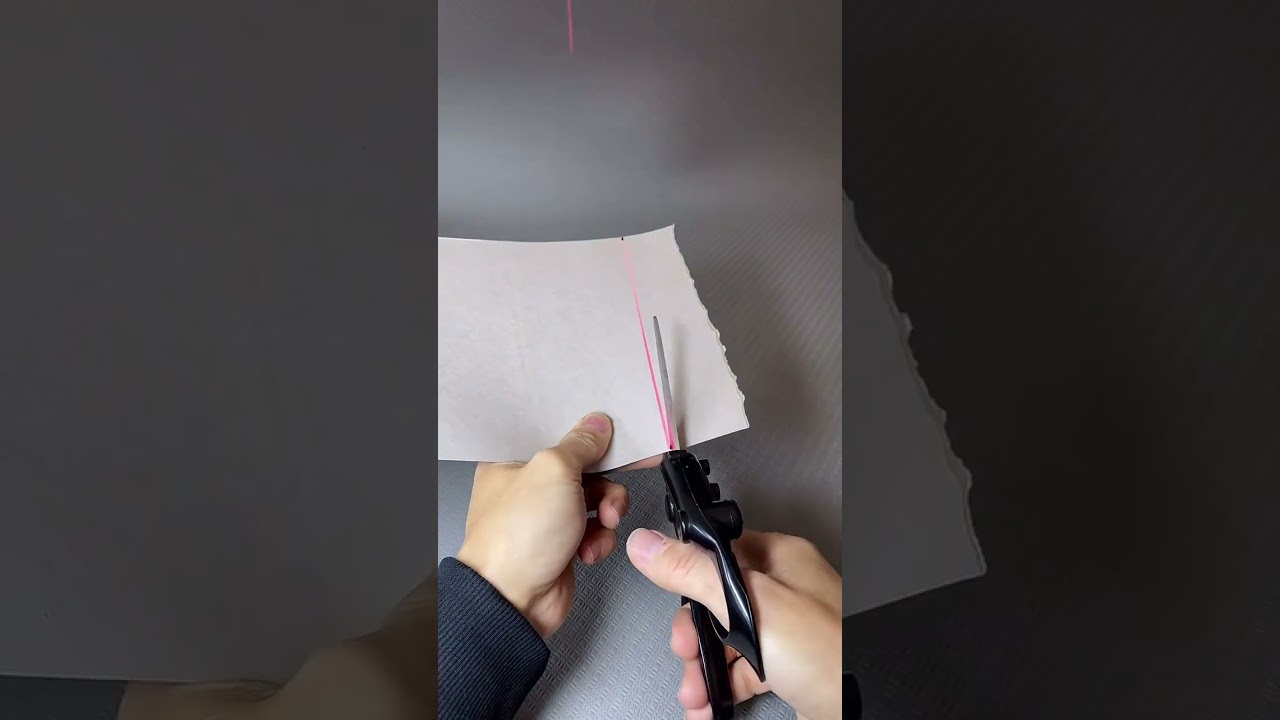 Professional Laser Guided Scissor ( # 2356  ) 1️⃣ Product Link in Bio