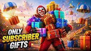 LIVE 🔴 FREE FIRE  GIFT 🎁 ONILY SUBSCRIBE TODAY FREE 😃TG