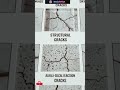 Types of concrete cracks in building भवन निर्माण मेंदरारें #shortsfeed #shorts #newvideo #insightNut
