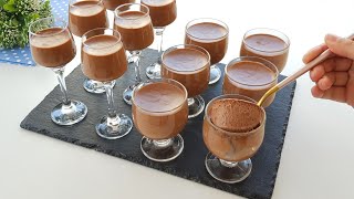 💣 Sadece yumurtayı sütle pişirdim / Yapılışı çok ilginç ama tadı muhteşem 😍 Çikolatalı mousse