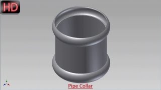 Pipe Collar (Video Tutorial) Autodesk Inventor