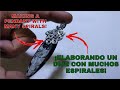 🌀🌀🌀🌀ELABORANDO un DIJE con ESPIRALES| MAKING a PENDANT with SPIRALS. 🌀🌀🌀🌀