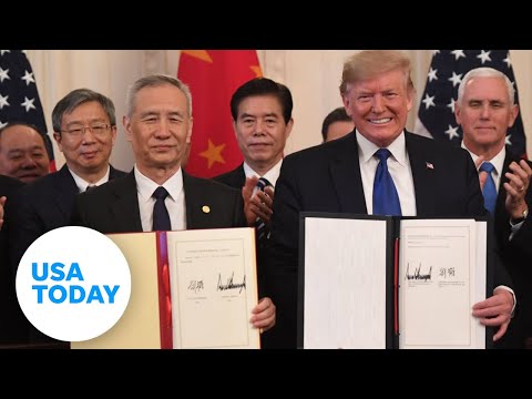 President Trump to sign 'Phase One' of China trade deal | USA TODAY