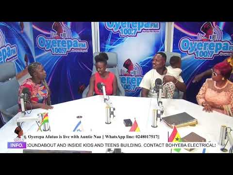 Oyerepa Afutuo is live with Auntie Naa || 20-05-2024 || Whatsapp 0248017517