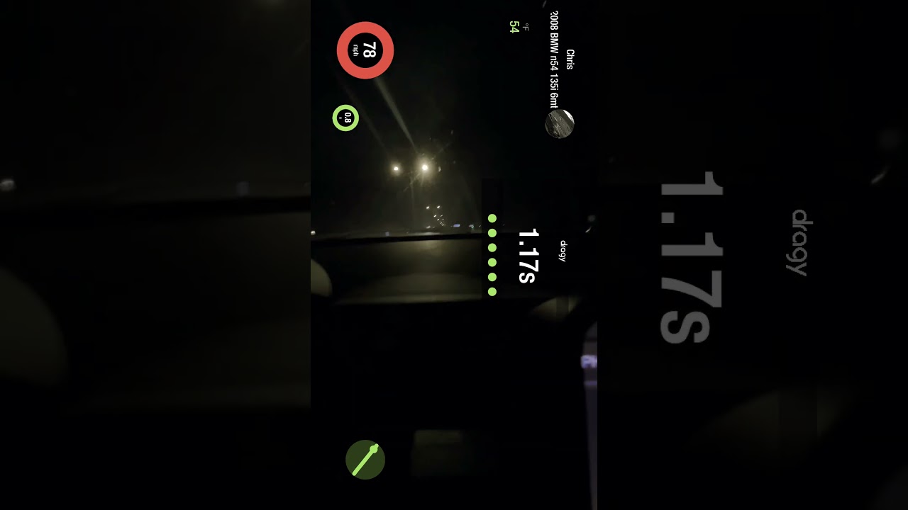 N54 135i Single Turbo 60-130 Dragy