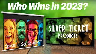 Best Projector Screens 2023 [don’t buy one before watching this]