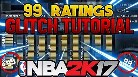 NBA 2K17 99 OVERALL GLITCH!! | 99 STAMINA 99 HUSTLE 99 OFFENSIVE CONSISTENCY| 99 ATTRIBUTE GLITCH!!
