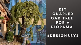 DIY l How To Build A Miniature Oak Tree l Step By Step Tutorial
