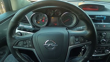 How to Enable or Disable Park Assistant in Opel Mokka I ( 2012 – 2019 ) - Use Park Assistant