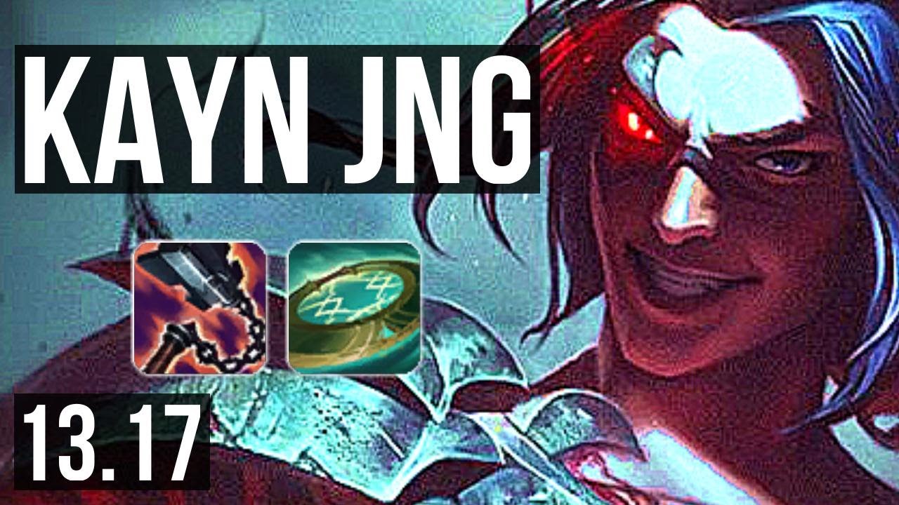 KAYN vs LEE SIN (JNG) | 2.6M mastery, 1100+ games, 10/2/4, Godlike | KR Master | 13.17