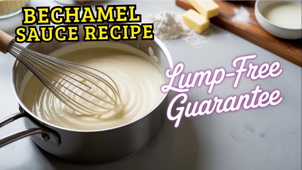 How To Make Perfect Béchamel Sauce (Lump Free)