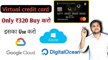 virtual credit card buy | Azure subscribtion and google cloud | digital ocean
