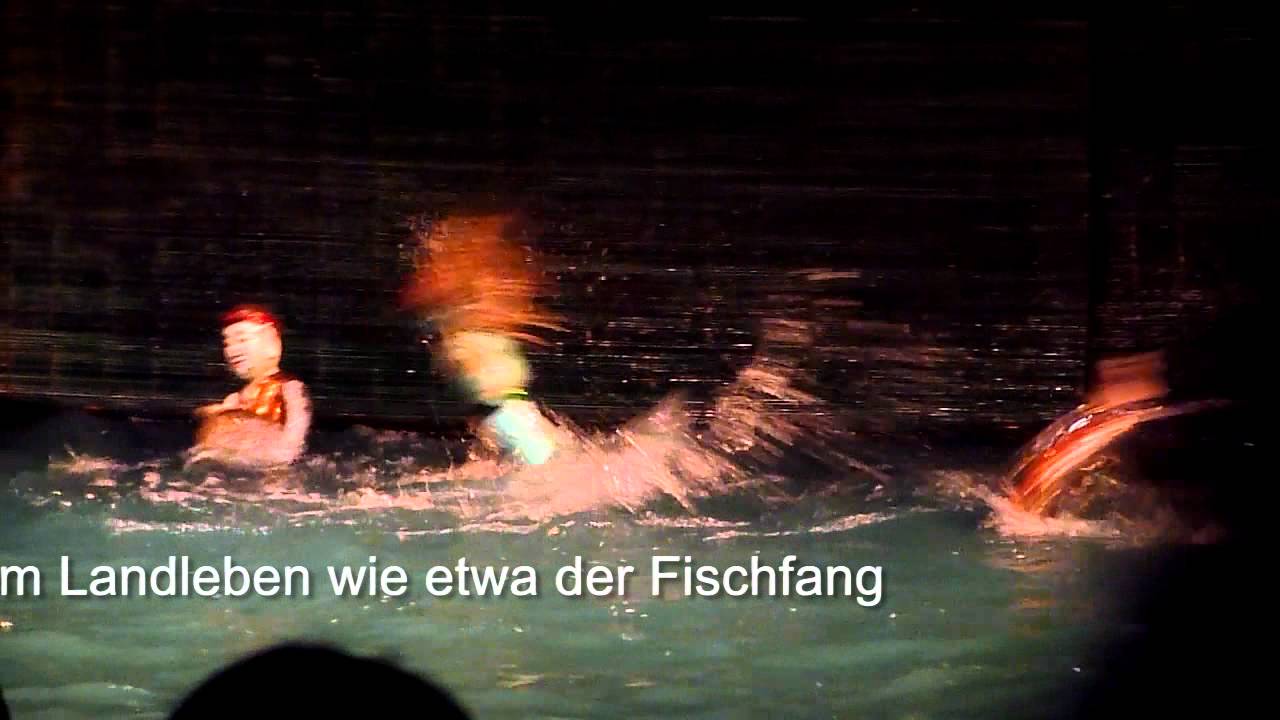 Vietnam: Wasserpuppentheater Thang Long in Hanoi