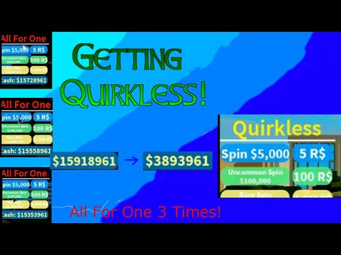 Getting Quirkless For Dofa Boku No Roblox Remastered Youtube - boku no roblox remastered quirkless